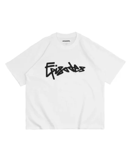 Episodes Tag T shirt Blkonwht