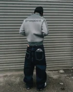 knit Track Jacket d